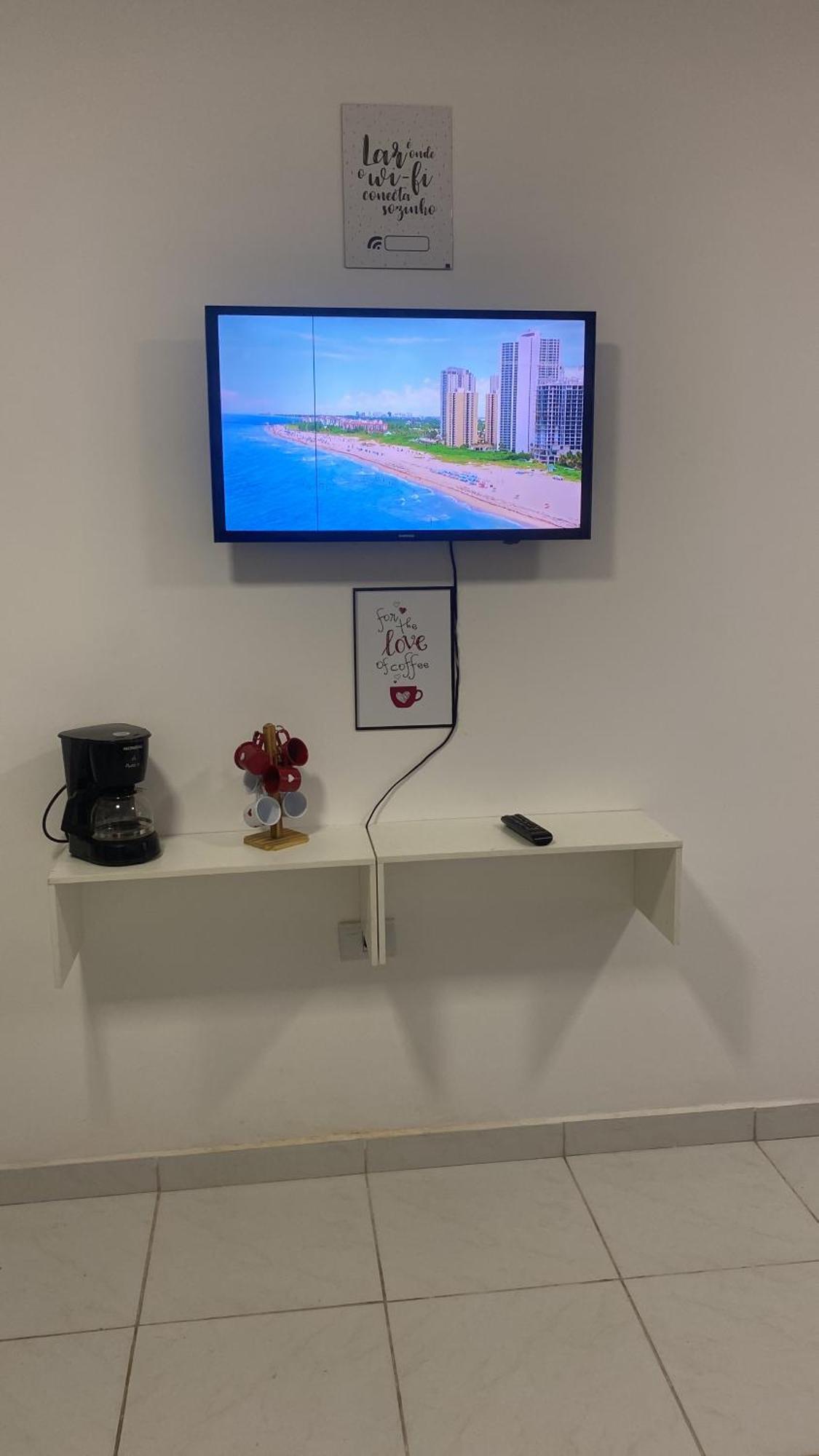 Apartamento Kit Net Pe Na Areia Praia Grande  Buitenkant foto