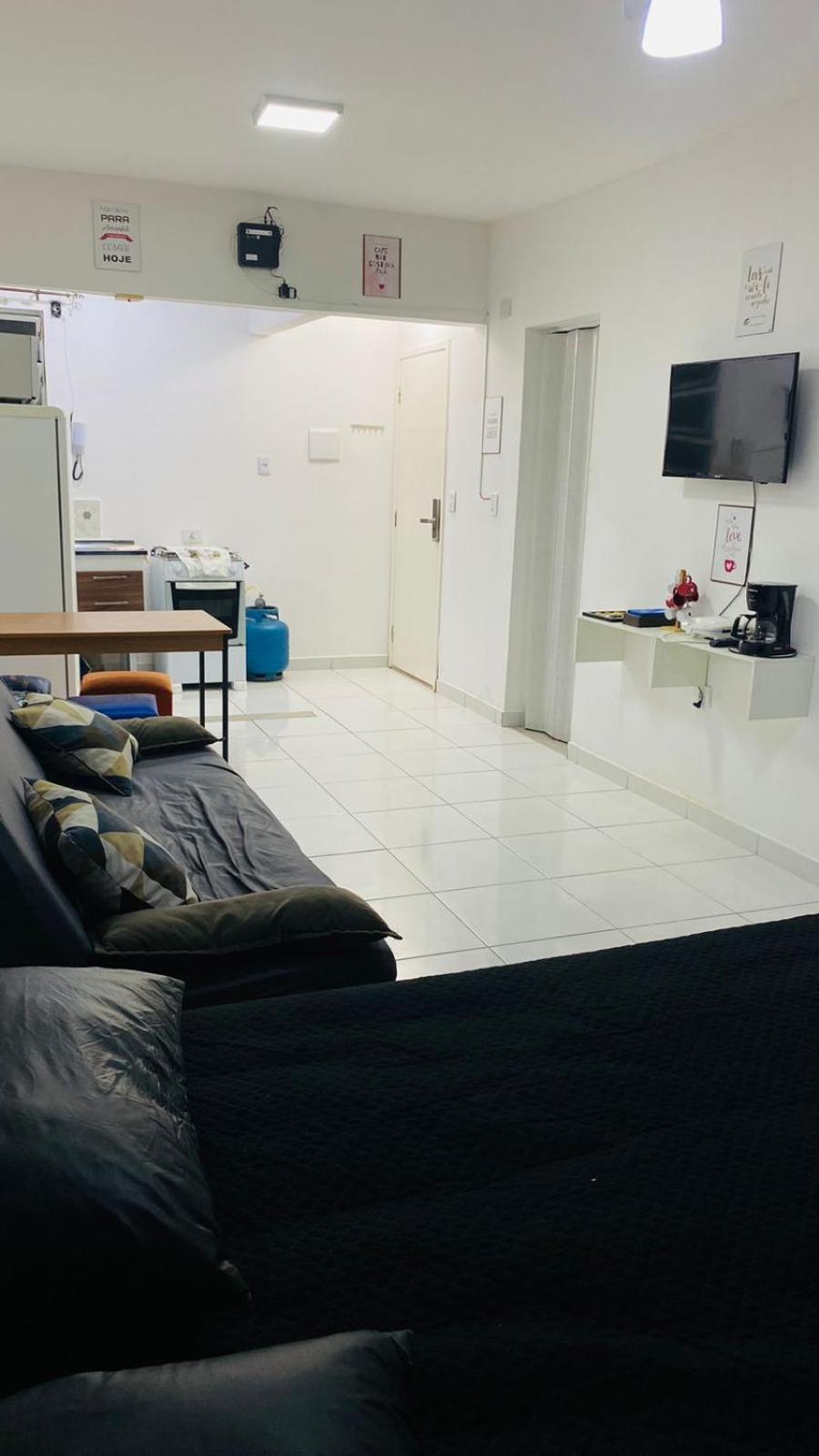 Apartamento Kit Net Pe Na Areia Praia Grande  Buitenkant foto